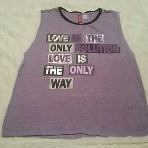 H and M DIVIDED graphic tee